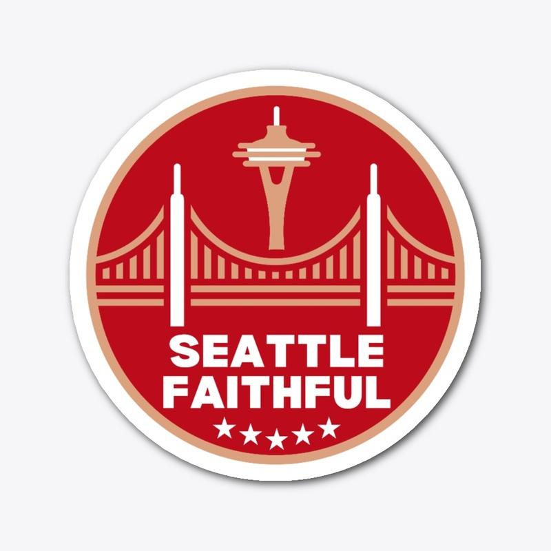 Seattle Faithful Die Cut Sticker